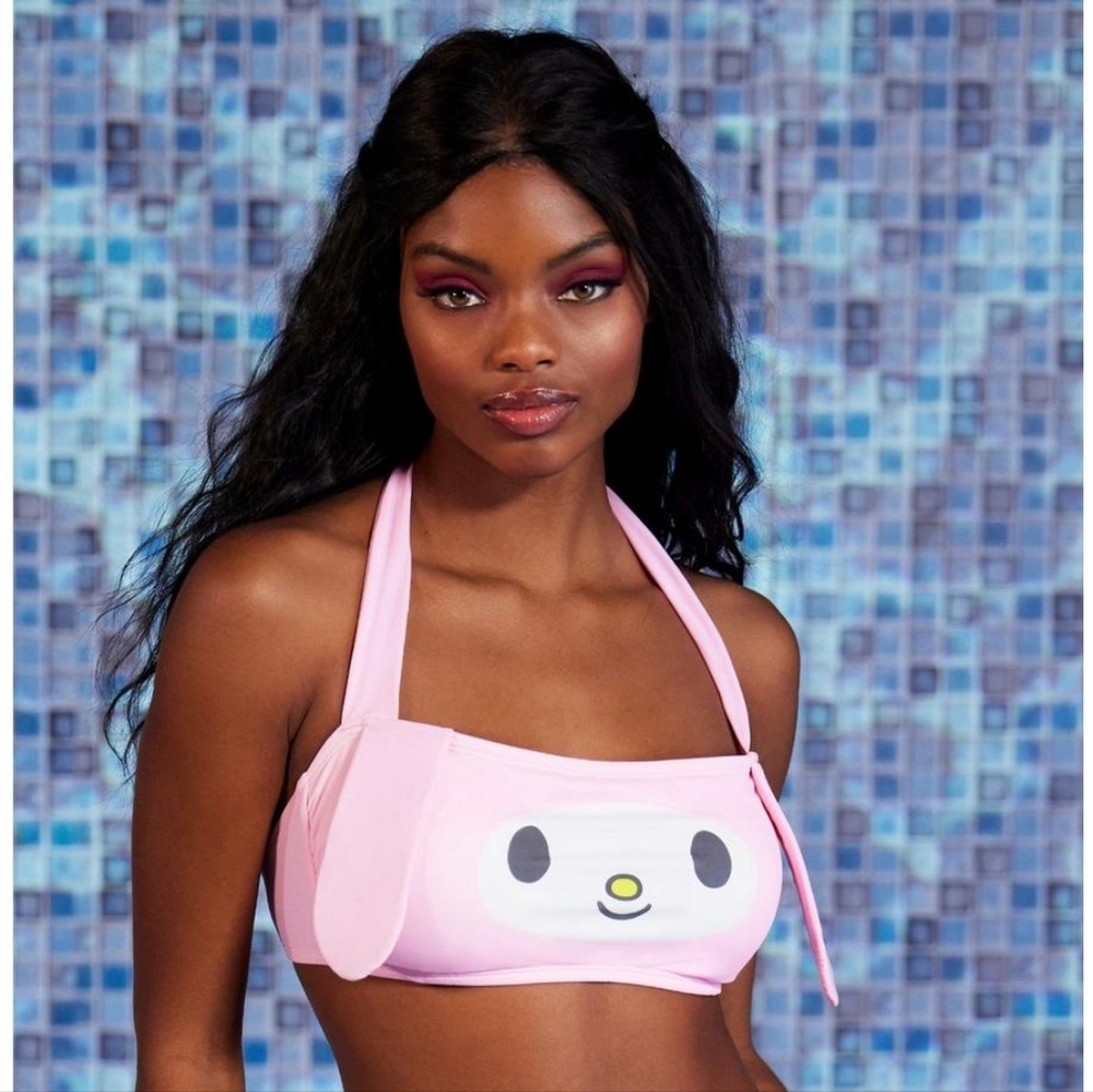 Hot Topic Sanrio My Melody Pink Bikini Top 2XL NWT